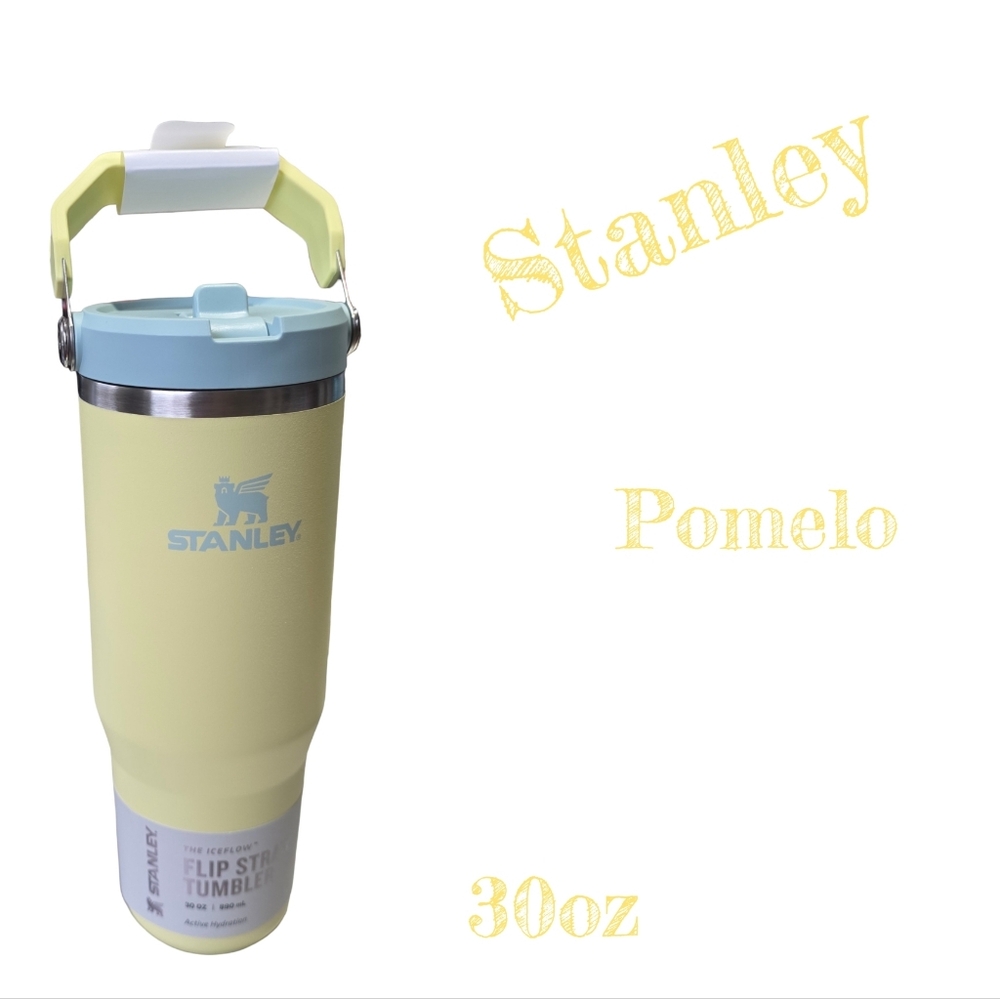 Stanley IceFlow 30oz Flip Straw Tumbler "Pomelo" NEW
